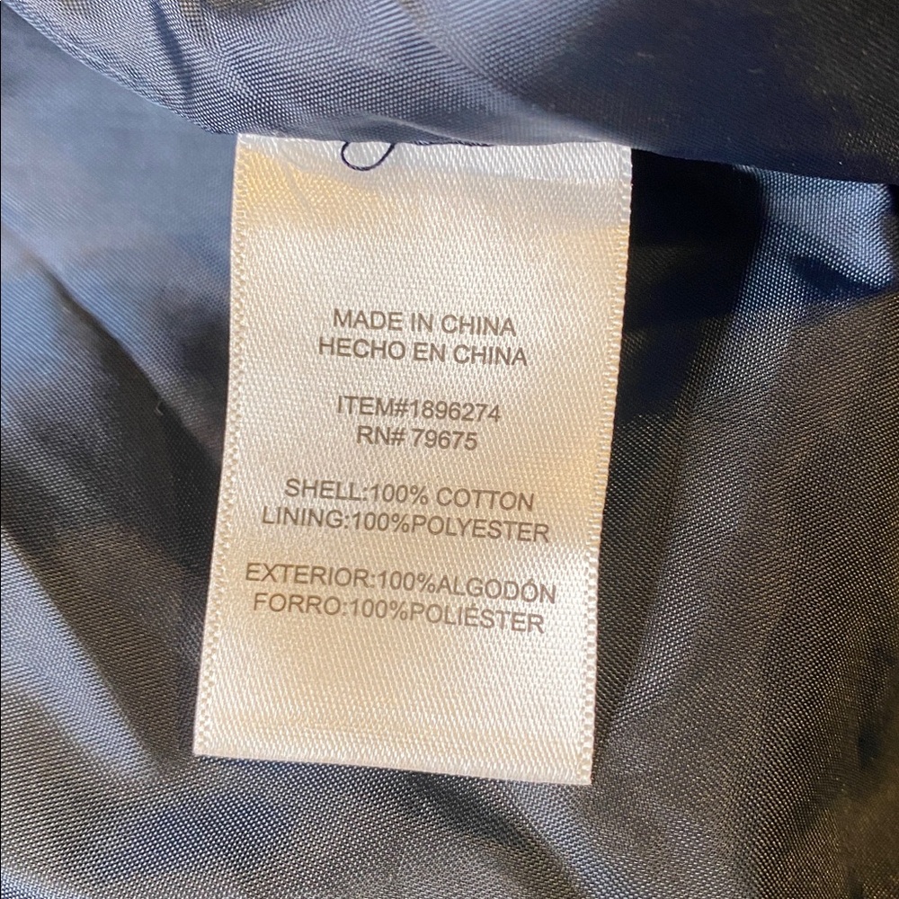 Lucky Brand Deep Blue Bomber Jacket - Picture 14 of 16